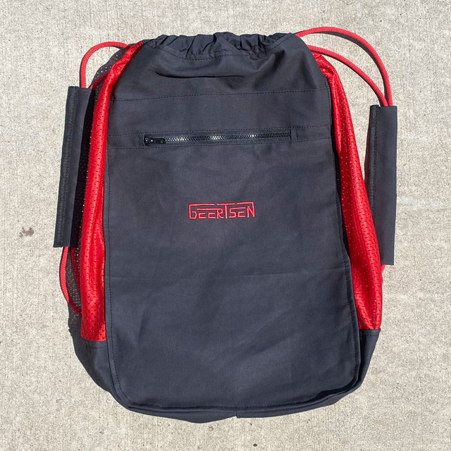 Surf/Skate Double Cinch Cotton Duffel Bag